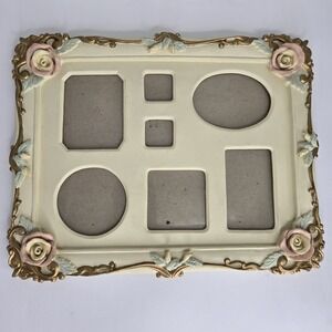 Coquette Shabby Chic 12x10 Multi Photo Frame Romancecore Baroque Rose Victorian